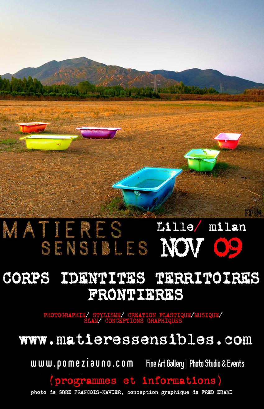 MATIERES SENSIBLES #SAISON3  corps, identités, territoires, frontières