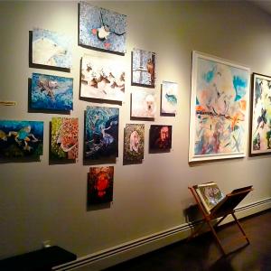 Carla Strozzieri is participating in the group art show "variations" at the Gallery Eva, in Calicoon, NY. 