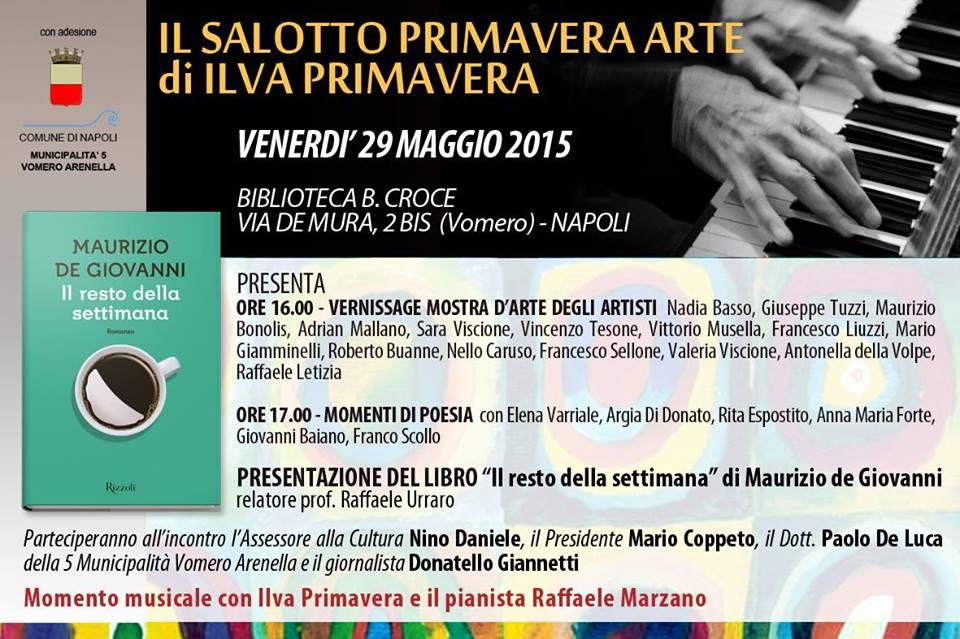 Maggio Arte varia al Salotto di Ilva Primavera