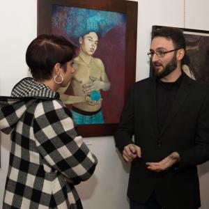 Alcune Foto del Vernissage LiveArtRoma 16 Gennaio 2016