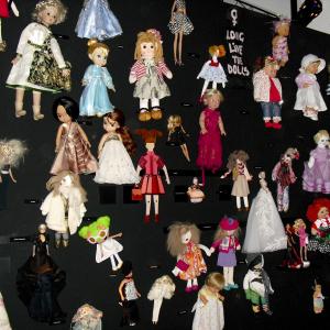 Wall of Dolls - Created by Jo Squillo -