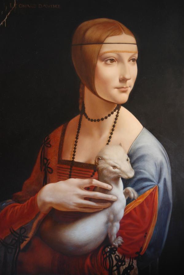 Copy of Da Vinci's Lady With Ermine