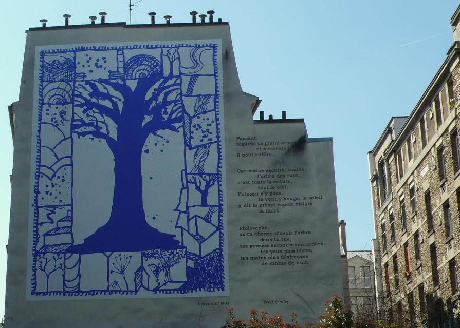 L'arbre bleu