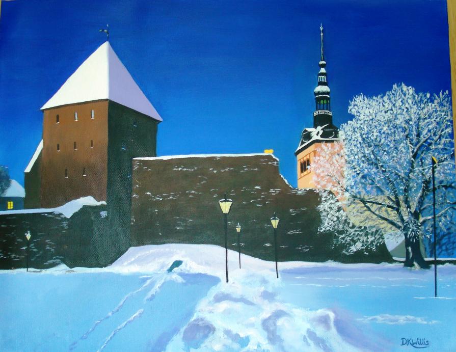 Karen Willis – Tallinn old city walls