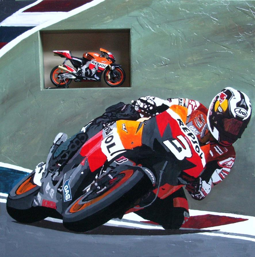 Honda  RC212 V  - 2009  " Dani  Pedrosa