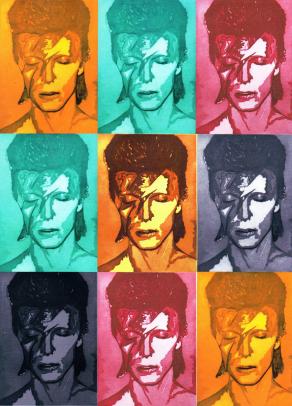 Bozzetto per Aladdin Sane N. 8