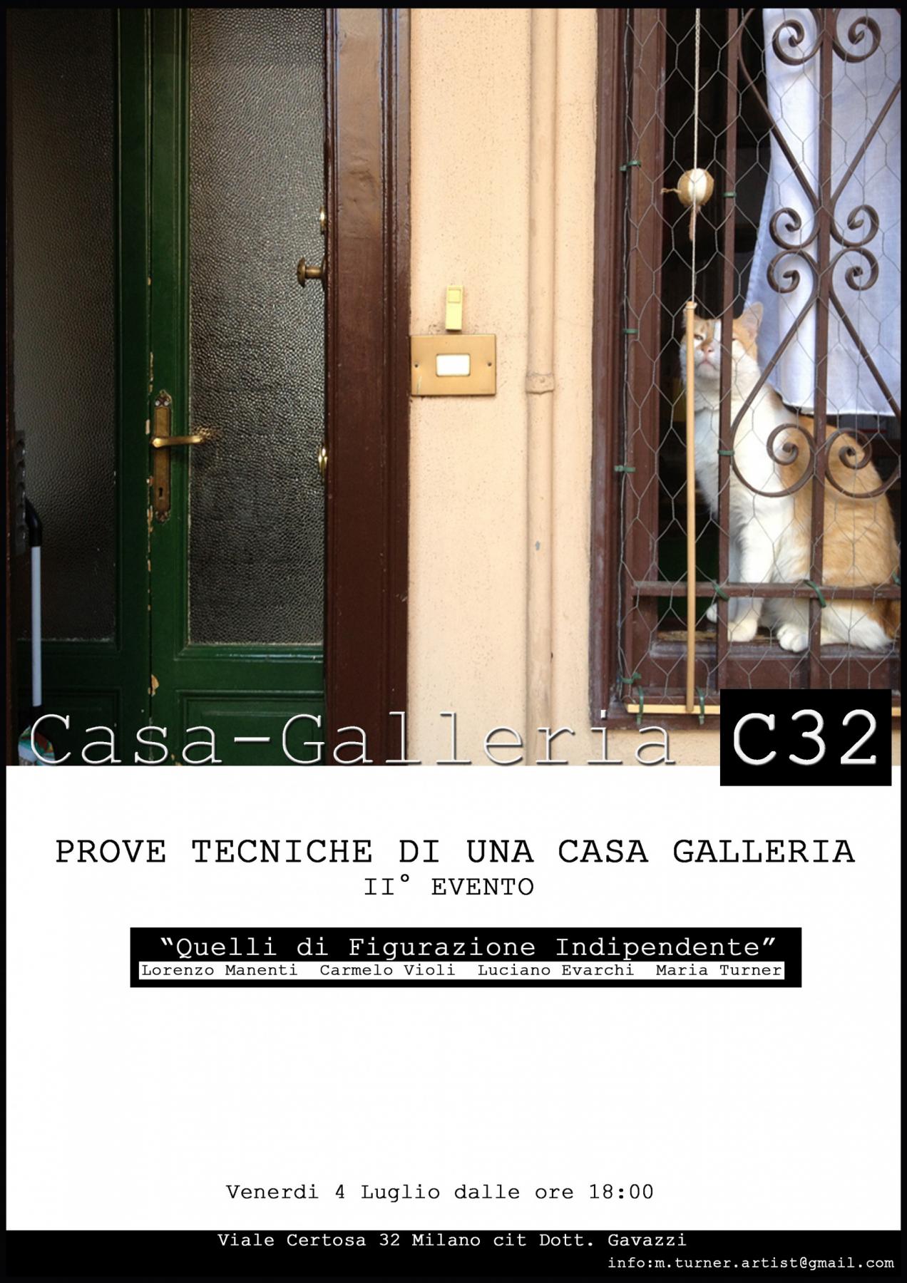 PROVE TECNICHE DI UNA CASA GALLERIA_II Evento  "QUELLI DI FIGURAZIONE INDIPENDENTE" 