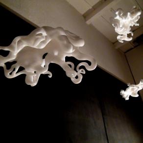 Installazione Forme fluttuanti - Floating shapes