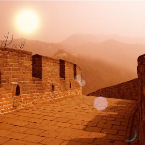 Great Wall sun-flare