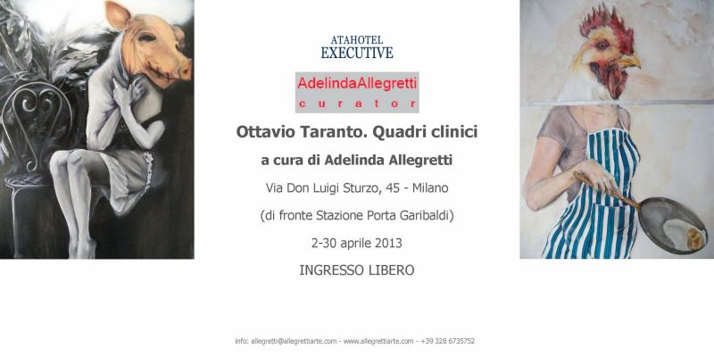 Quadri clinici, Ottavio Taranto, mostra personale