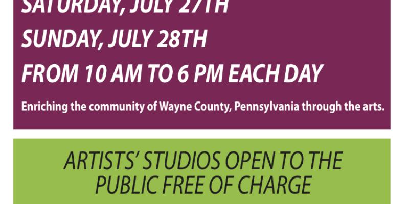 Carla Strozzieri participates in the Wayne County Arts Alliance Studio Tour