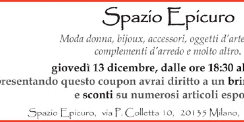 Spazio Epicuro - Evento Natale 2012