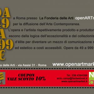 openArtmarket – L’arte contemporanea tra  promozione culturale e mercato  – Opere da 49 a 999 €