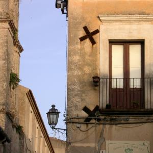 Italy. Calabria. Gerace history of stones (2)