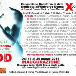 Esposizione collettiva di Arte XDonnaX