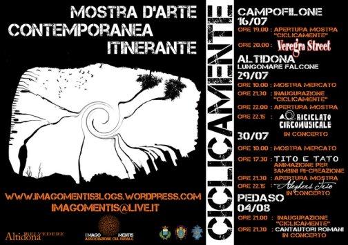 ciclicamente mostra d'arte contenporanea itinerante