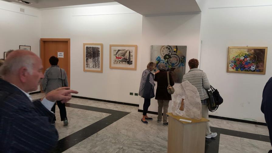 Mostra next pittura scultura  e fotografia trieste 