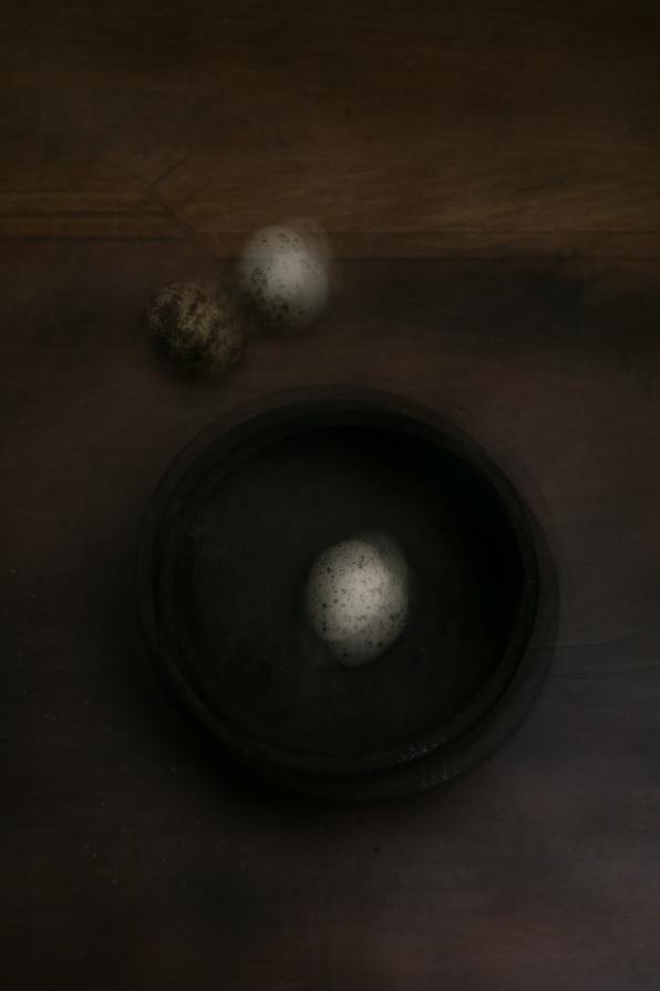 Perceptions. Quail Eggs In Bowl