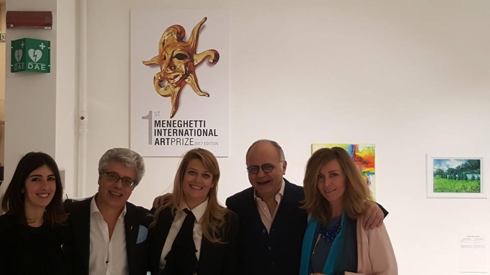 1sr Meneghetti International Art Prize Exhibition of us finalists at the Officina della Scrittura