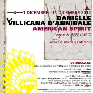 INTERVISTA DELL'ARTISTA DANIELLE VILLICANA D'ANNIBALE - AMERICAN SPIRIT - A CURA DI IGINO MATERAZZI