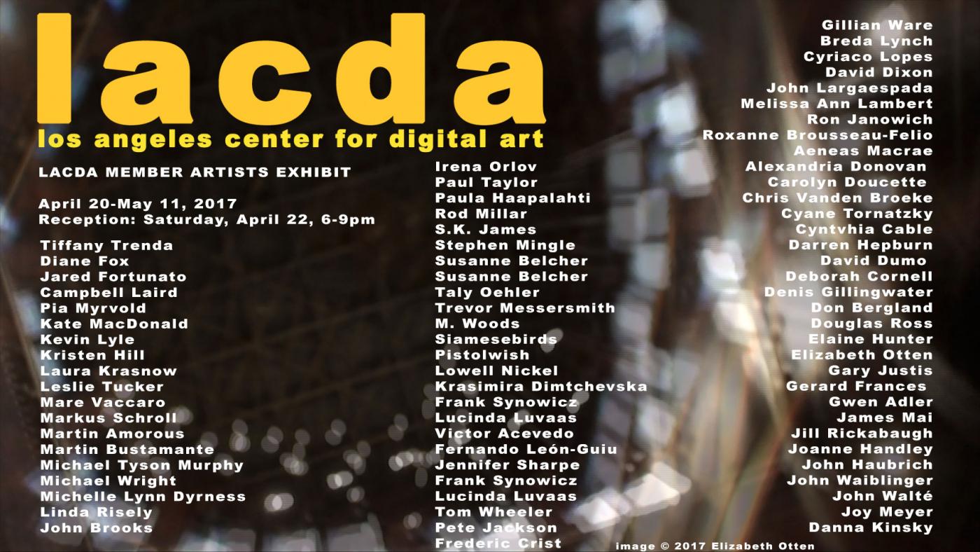 LACDA Member Artists Exhibit