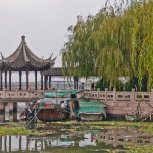 China. Shanghai. Contrasts between old and new 1/2