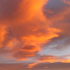 Fuoco e fiamme in questo cielo