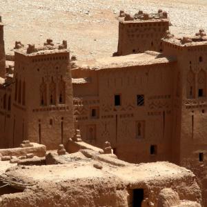 Morocco, red clay, ocher, yellow