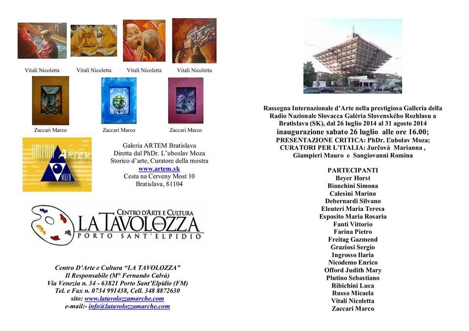 Rassegna Internazionale D'ArteGaleria ARTEM Bratislava