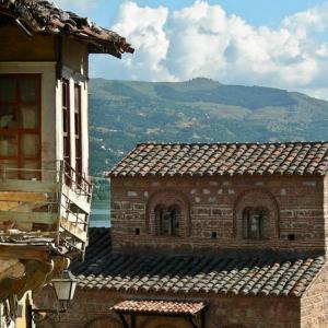 Greece. Kastoria. Comnenus Stones'