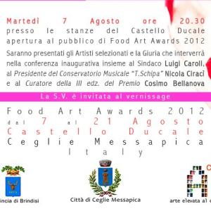 Food Art Awards 2012