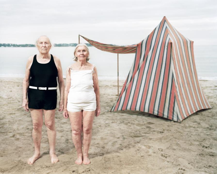 Monsieur et Madame Vieille à la plage