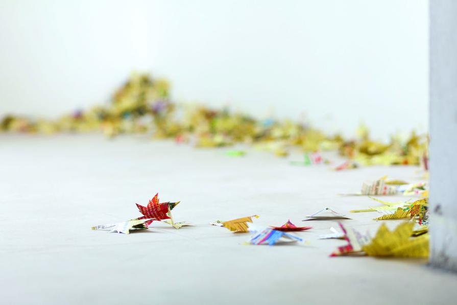 Foglie Gialle / yellow leaves - detail