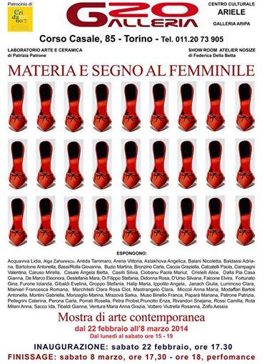 MATERIA E SEGNO AL FEMMINILE