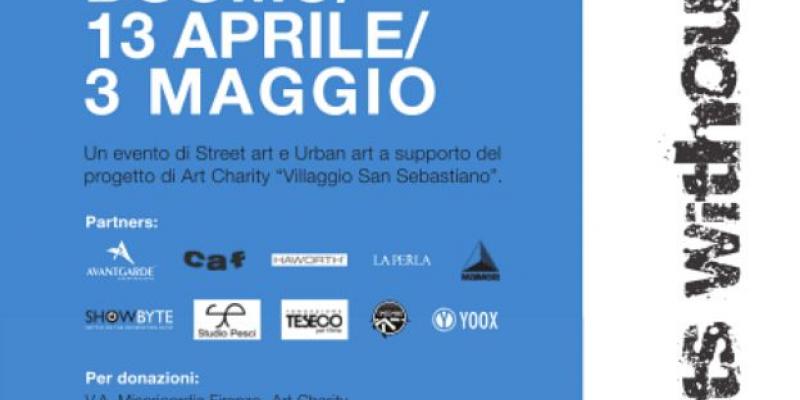 Streets without wall - Villaggio San Sebastiano. Art Charity for Misericordia