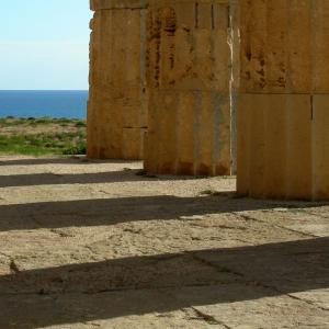 Italy. Sicily, Trapani blue salt