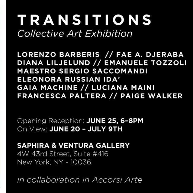 Transition-Collettiva, di artisti visivi, a New York